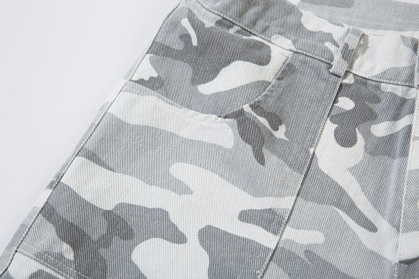 GREY CAMO PANTS