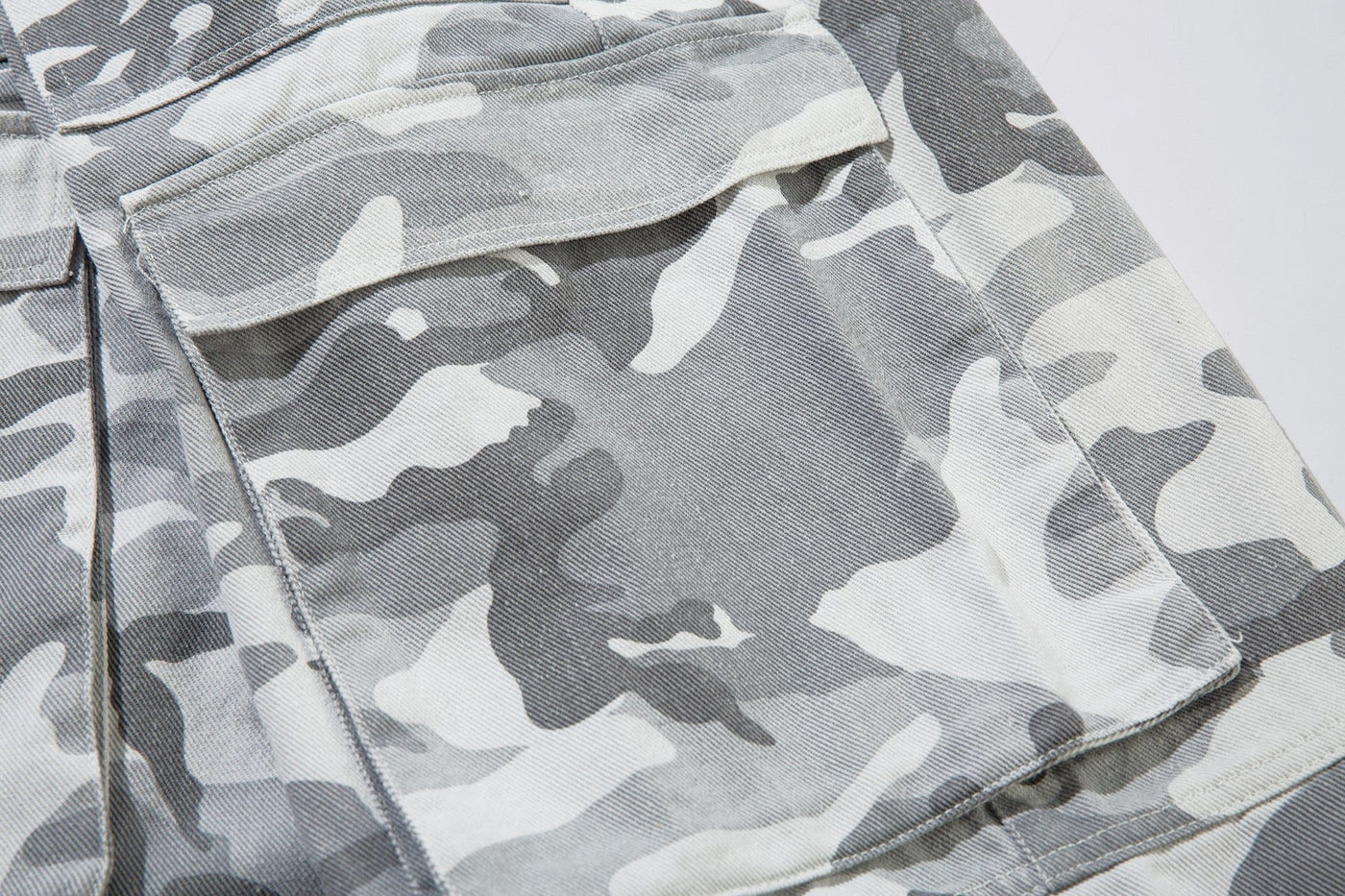 GREY CAMO PANTS