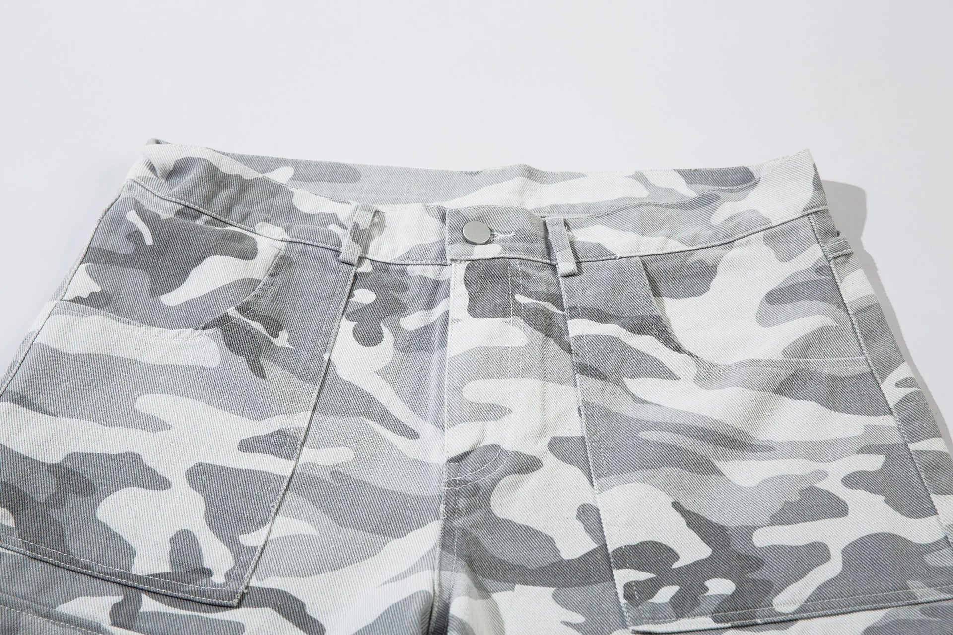 GREY CAMO PANTS