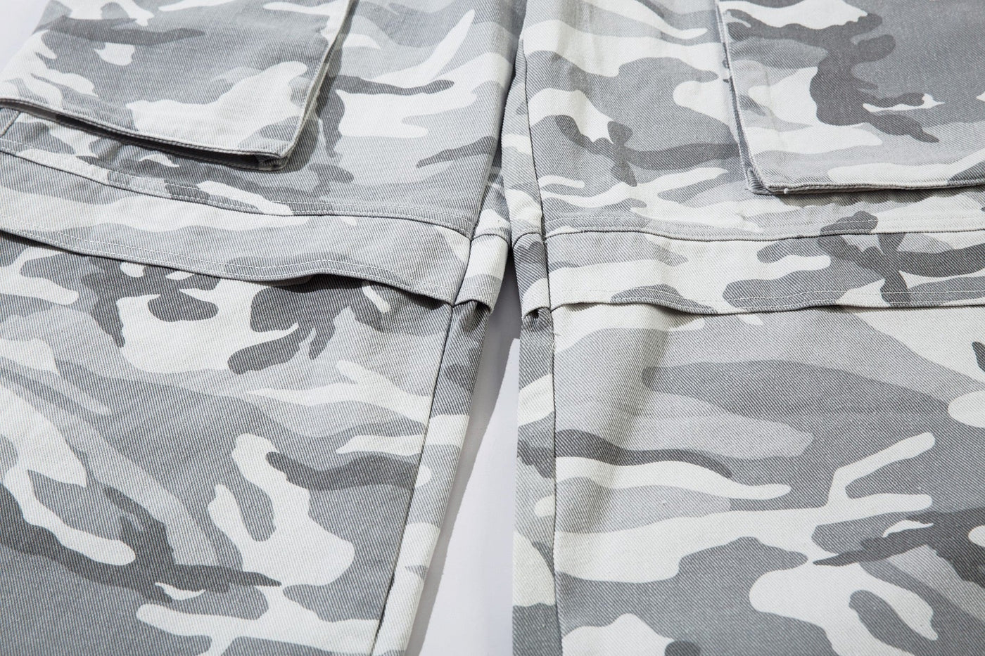 GREY CAMO PANTS