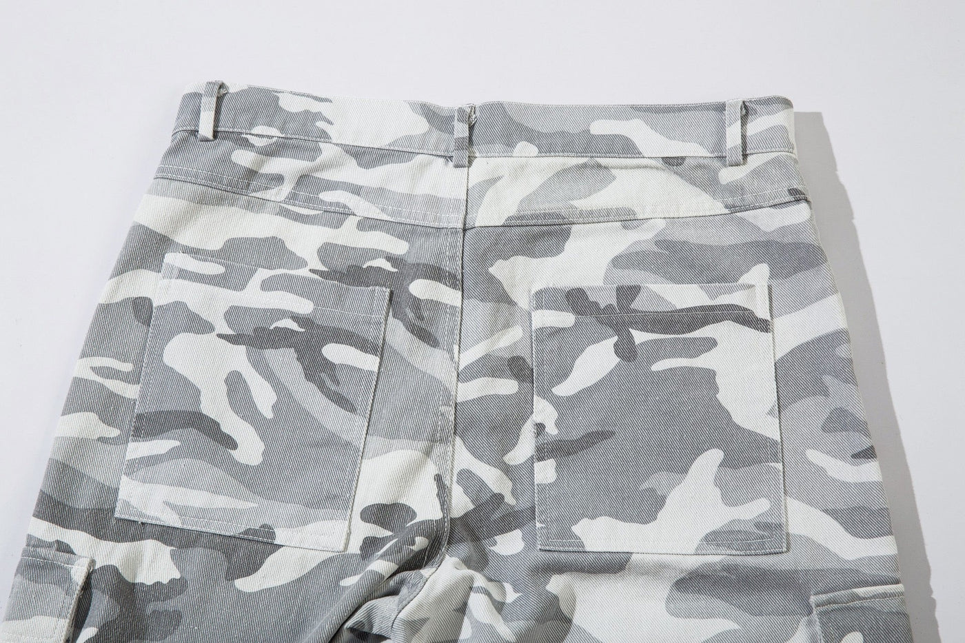 GREY CAMO PANTS